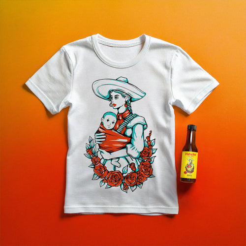 Disha Hot Sauce 1-pack x White Merch Bundle